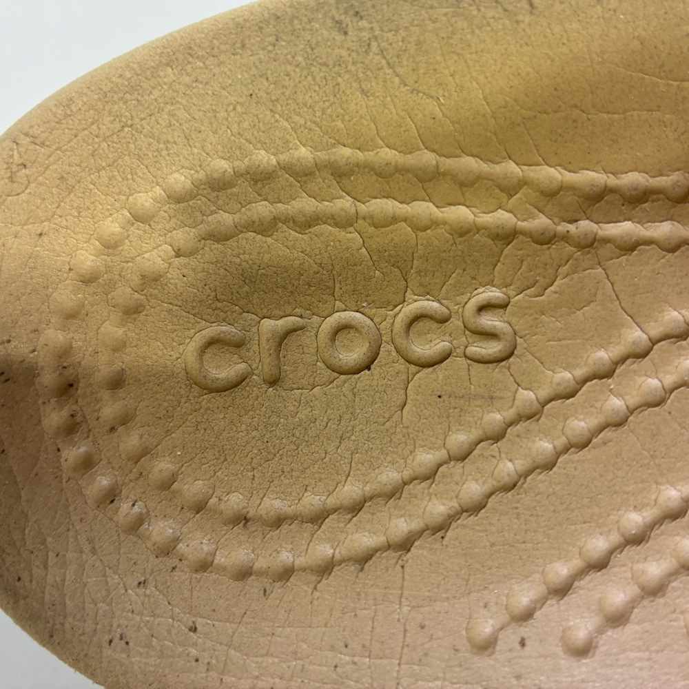 CROCS Tan Sandals Comfort Slip-On - Picture 4 of 8